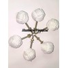 Samara Nautical Lot Of 6 Cabinet Knot Rope Knob/Jute Door