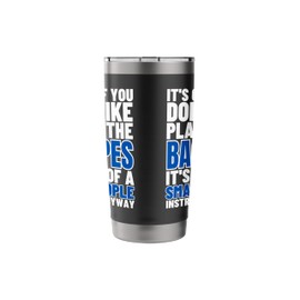 Bagpipes Are For Smart People Funny Bagpiper Stainless Steel Insulated Tumbler