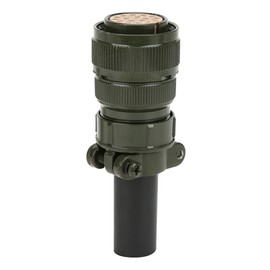 Industrial Aviation Connector Alloy Plating 17-Cores IP67 Waterproof Bent/Straight17-Core Straight