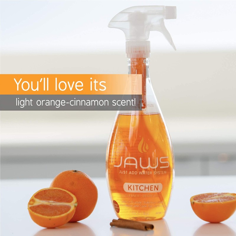 JAWS Kitchen Cleaner Refill Pods. Box of 24. Refillable Cleaning