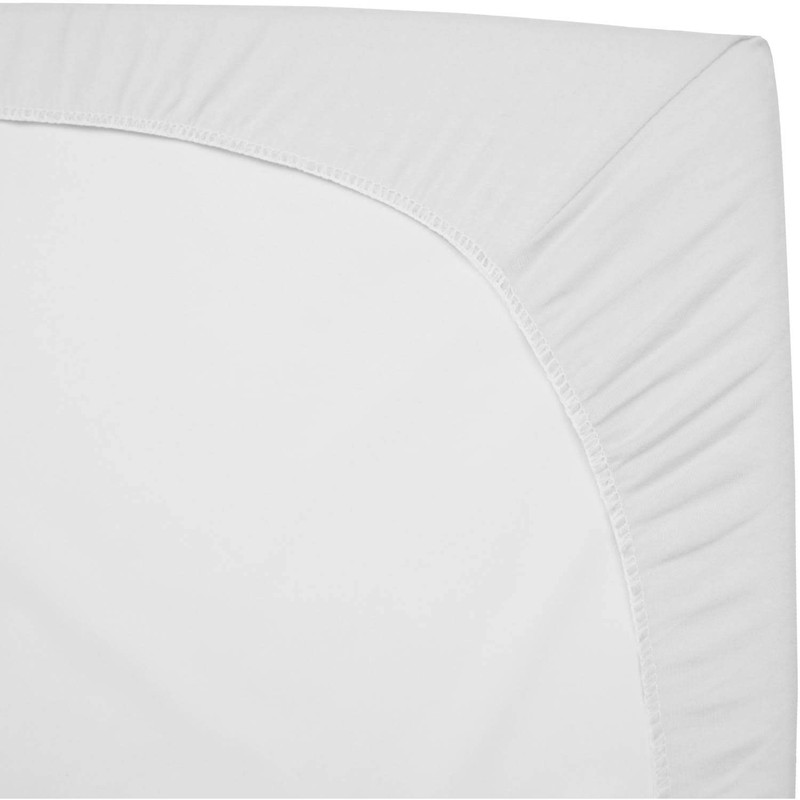 Sasma Home - 100% Cotton Jersey Soft Travel Cot Fitted
