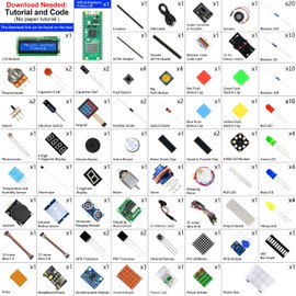Freenove Ultimate Starter Kit for Raspberry Pi Pico 2 W (Included), Dual Arm Cortex-M33 and Dual Hazard3 RISC-V Microcontroller, 767-Page Detailed Tutorial, 224 Items, 119 Projects, Python C Java Code