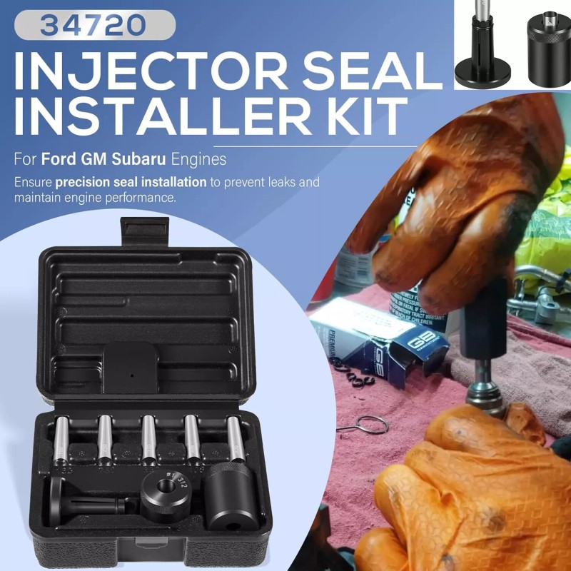 for GM 34720 Injector Seal Installer Kit 8Pcs Fit for