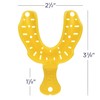 Practicon Disposable Edentulous Impression Trays, Small Lower, Pack of 12