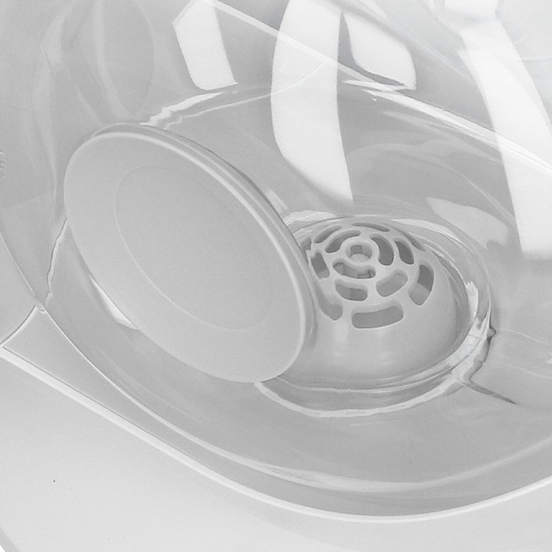 Pet Water Dispenser Snail Shape Automatic Transparent 2.8L Large Capacity