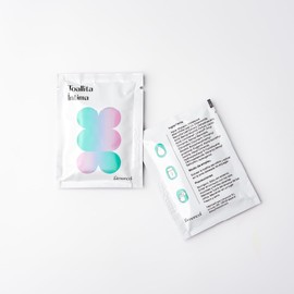 Limoncol Salviette intime monodose per l'igiene personale, pulizia delicata e fresca, senza risciacquo, con estratto di camomilla e olio di tea tree, senza parabeni, 50 pezzi