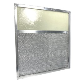 2-Pack Air Filter Factory 11-7/16 x 11-3/4 x 3/8 Inches Range Hood Aluminum Lens Grease Filters