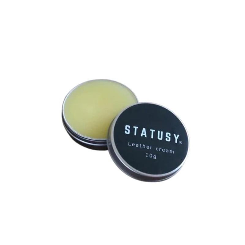 Statusy Original Leather Maintenance Cream, Beeswax Cream, yellow