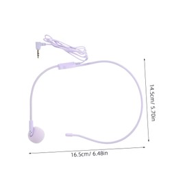 BESPORTBLE Wired Ear Hanging Microphone for Voice Amplifier Condenser Mic for Musicians Stage Shows and Recording Advanced Feedback Control Distortion Reduction