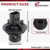 Svicari Front Bumper Lamp Bulb Socket with Wire Harness Fit
