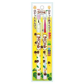 Snack Market Rocket Pencil Set (Mushroom Mountain)