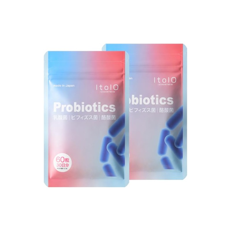 ltolo Lactobacillus Bifidobacterium Supplement, Lactic Acid Bacteria Supplement, Set of