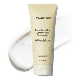 Mascarilla Capilar Halovida Silk Mallow Con Aceite De Oliva