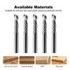 Compression CNC Router Bit Set 1/8 Inch Shank 3.175mm Cutting