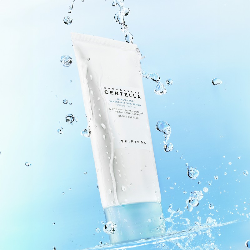 skin1004 Madagascar Centella Hyalu-Cica Water Fit Sun Serum 100ml, 1