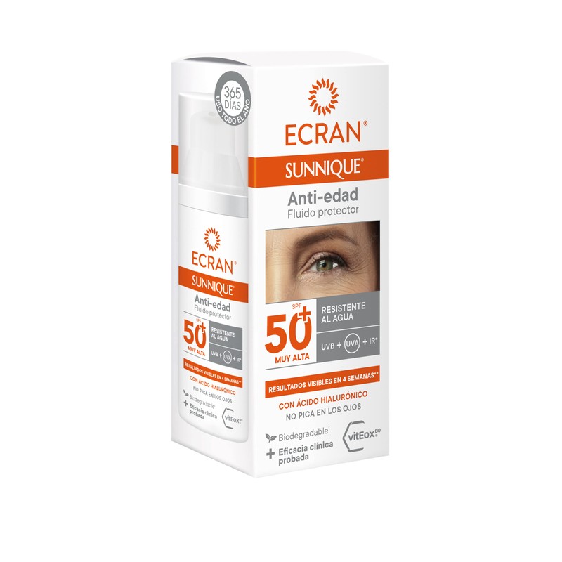 ECRAN SUNNIQUE Anti-Ageing Facial SPF50+ 50 ml