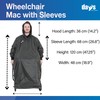 Days Wheelchair Mac with Sleeves Green