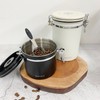 Cafe Romeo ground coffee bean storage container stainless steel coffee