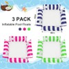 Inflatable Pool Floats Adult, 4-in-1 Multi-Purpose Pool Float Rafts Water