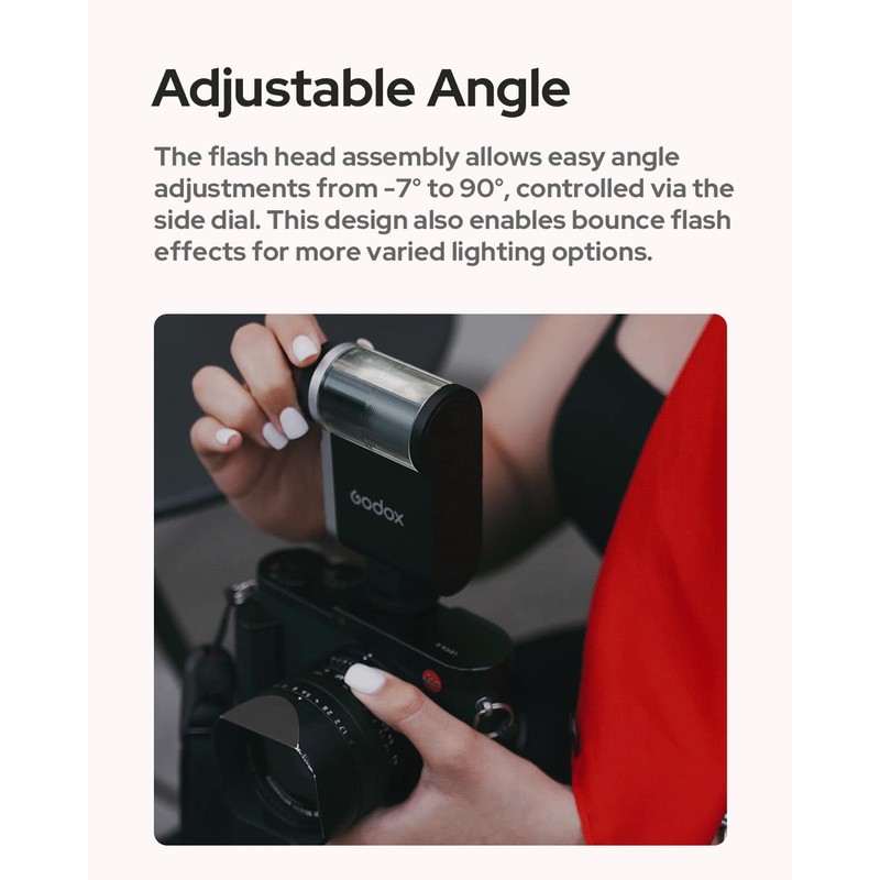 GODOX iA32 Mini Flash Speedlite Hot Shoe Flashes for Fuji,