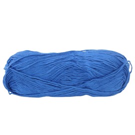 Knitsilk Soft Cotton Knitting Yarn – 100% Cotton | 100g (Approx. 200+ Yards) | Lightweight | for Knitting, Crochet & DIY Crafts | Pack of 2 (Blue)