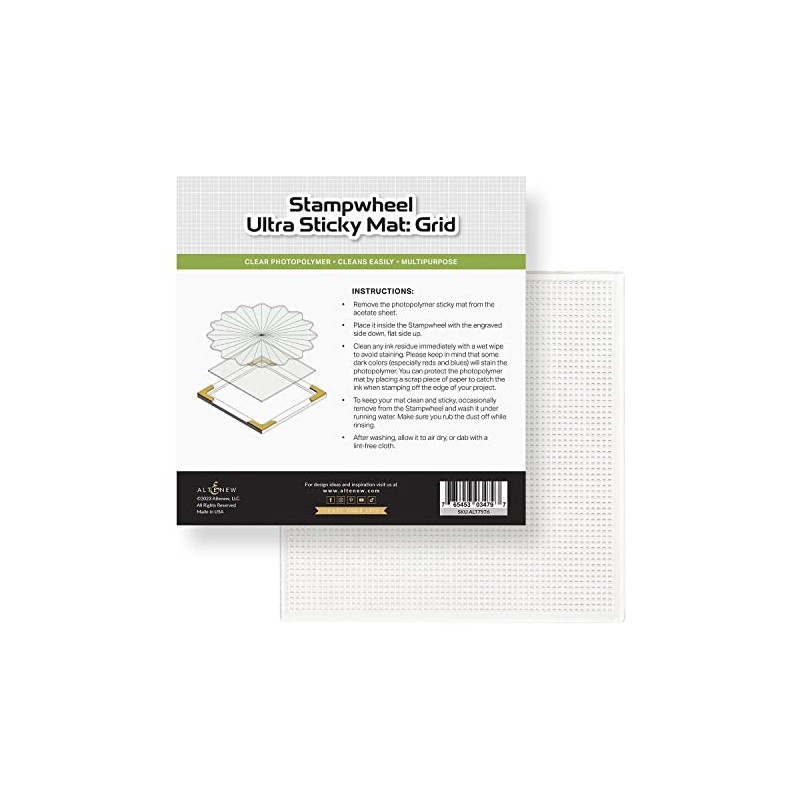 Altenew Stampwheel Ultra Sticky Mat: Grid