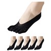 Kuuupiii Women's 5 Toe Cover Socks, Large Size, Socks, No