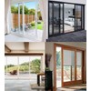 Flush Mount Single Lock Set for Sliding Glass Doors |
