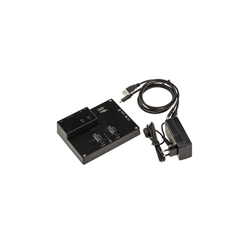 KALEA-INFORMATIQUE USB Docking Station for 2 SSD M2 NGFF NVMe