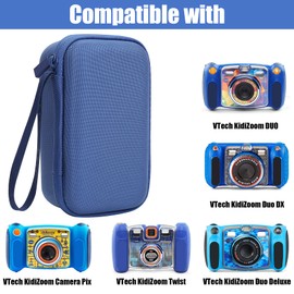 co2CREA Hard Travel Case for Vtech Kidizoom Duo / Twist Camera