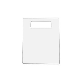 Shirt Folding Board 10" x 12" Acrylic Laundry Organizer for Department Stores Sporting Goods Stores Clothing Manufacturers Compact Efficient Practical Perfect for Travelers Clear by Marketing Holders