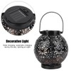 Outdoor Garden Landscape Decorative Lamps Hollow Waterproof Solar Hanging LED