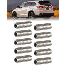 Foruly Upgrade 10PCS Head Bolt Thread Inserts Kit M11 X 1.5 for Toyota Camry 2002-2013, Solara 2002 2003 2004 2005, RAV4 2004 2005, Highlander 2001-2013 2AZFE Stainless Steel