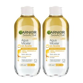 Garnier Skin Naturals Face Agua Micelar en Aceite 400ml, 2 pack                                                                                       