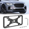 No Drill Front License Frame Compatible with Jaguar F-Pace 2017-2025