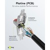Goobay 65940 CAT6 RJ45 Plug/Field Assembled Network Connector 10 Gbits/Tool-Free