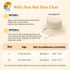 Xnova Cappello da Pescatore Sole per Bambini Ragazze Regolabile Secchio