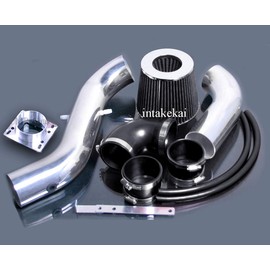 PERFORMANCE COLD AIR INTAKE KIT + FILTER FOR 1998-2003 FORD ESCORT ZX2 2.0 2.0L ENGINE (ONLY FIT ZX2 MODEL) (BLACK)