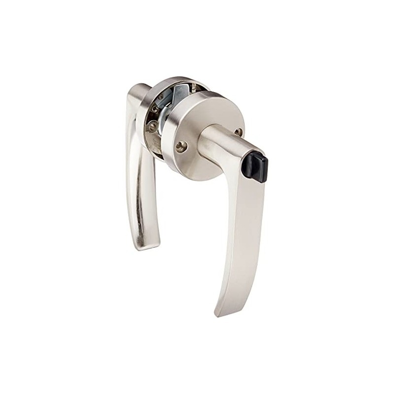 Hi Logic GIA Lever 32A Indoor Lock, Display Lock, Nickel,