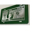 Diamond Etched Products New Money 100 Hundred Dollar Bill Car