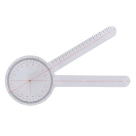 Orthopaedic Use Goniometer 360° Physical Therapy Angle Protractor Ruler for Knee Joint Elbow Shoulder Large Size(31.6cm/12.4in)