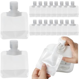 fogman Travel Bottle, Divided Bottle, For Travel, Shampoo Pouches, Compact, Set of 20 (30ml)