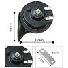 300DB Super Loud Train Horns, Car 4A Waterproof Durable Air