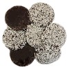 Bayside Candy Nonpareil Snow Caps, 3LBS-dark chocolate