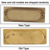 Brass Recessed Furniture Handle Kitchen Cupboard Cabinet Wardrobe Drawer Pulls