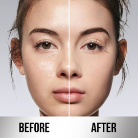 CARSLAN 2.0 Black Magnet Soft Focus Make Up Powder, Waterproof Loose Setting Powder, 24H Longlasting, Oil Control, Talc-Free Face Powder, 02 Light Purple For Oily Skin, 0.28Oz