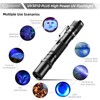 LIGHTFE Black Light 365nm UV Flashlight UV301D-Plus-1, high-Power UV LED,