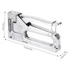 Manual Stapler MultiFunction Iron Stainless Steel Hand Operated Nailing Equipment
