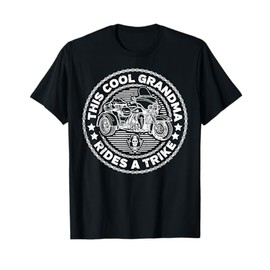 Motorcycle Grandma Shirt Trike Biker T-Shirt