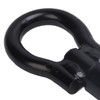 Front Tow Eye Hook 7P0805783 Heavy Duty Forged Steel Black